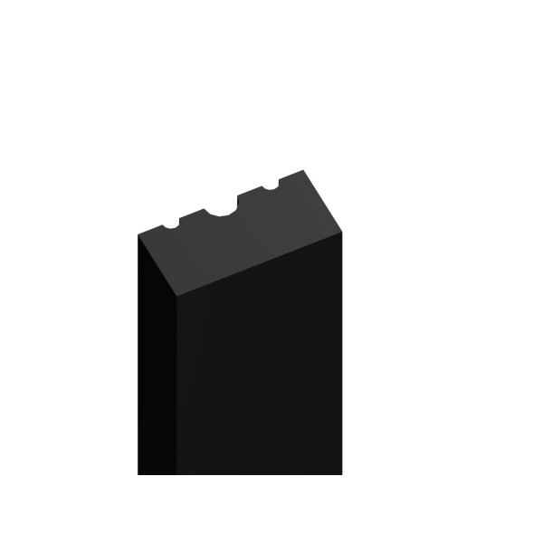 Riflaj Flexibil din Polimer RU 4 cm x 1,3 cm, 2,70ml - COD RU007 - CULOARE NEGRU Riflaj Flexibil din Polimer RU 4 cm x 1,3 cm, 2,70ml - COD RU007 - CULOARE NEGRU