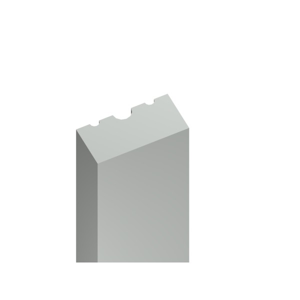Riflaj Flexibil din Polimer RU 4 cm x 1,3 cm, 2,70ml - COD RU001 - CULOARE ALB Riflaj Flexibil din Polimer RU 4 cm x 1,3 cm, 2,70ml - COD RU001 - CULOARE ALB
